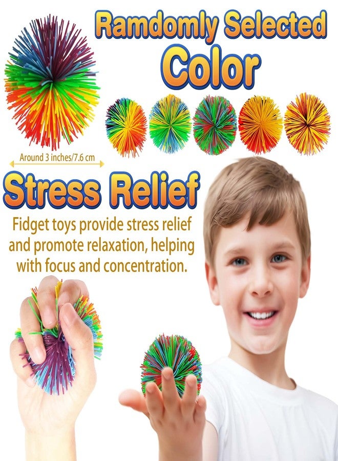 Glow Fever 12 Pack Monkey Stringy Stress Balls (2.75 Inch) - Silicone Fidget Toys for Anxiety Relief, Sensory Play, Birthday Party Favors, Kids & Adult Stress Relief Gifts - Image 3